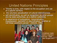 United Nation Principles