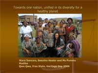 Towards one nation, united in its diversity for a healthy planet
