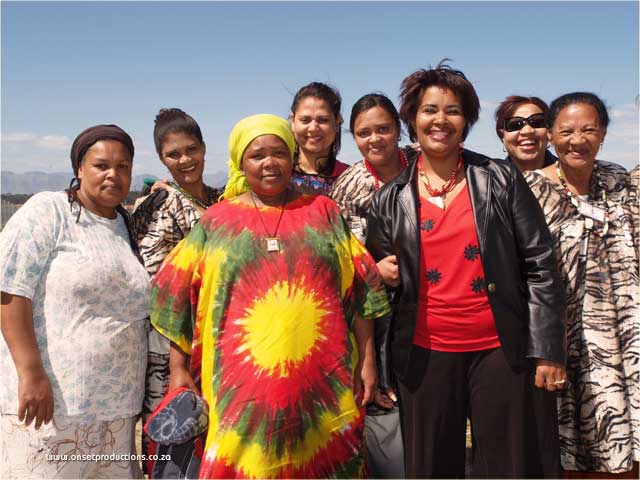 Nophela, Miss Anna Boer, Mrs Sharon Everson, Mrs Miranda Hendricks, Bishop Gail Lawrence, Miss Virginia Mdow, Mrs Florence Kok