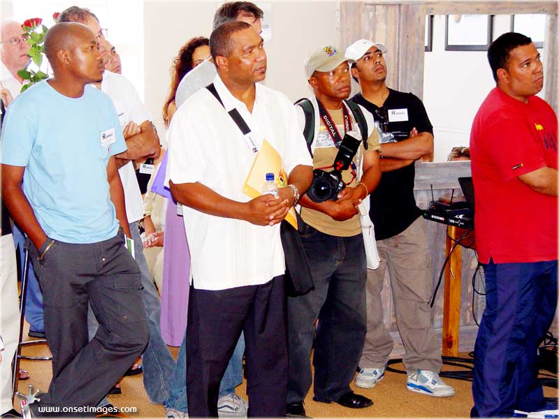 Guests (2) at the Launch of the Runway Recource Centre