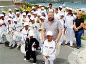 Hout Bay Malay Choir with Peter and Lilian Cooke from Australia