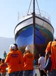 Arriving at Hout Bay harbour, Ref.: hbe_7415_26