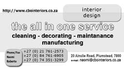 CBO Interiors offered services